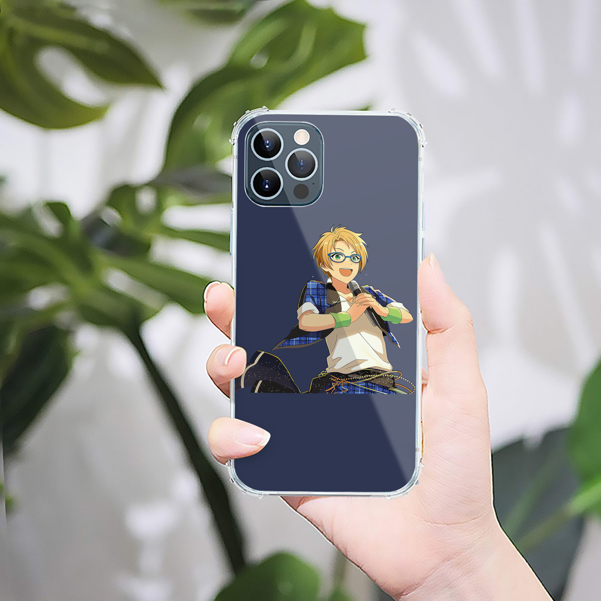 （画像用） あんさんぶるスターズ! Ensemble Stars 【iPhone 12シリーズ対応】透明スマホケース（クリアソフトケース）